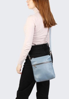 Женская сумка с ремнем через плечо K-C Джемма лазурь