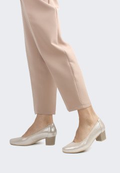 Женские туфли-лодочки бежевые Caprice 9-9-22308-42-341
