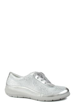 Женские полуботинки Suave Oxford 6605T серебро