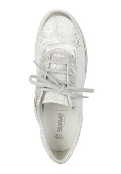 Женские полуботинки Suave Oxford 6605T серебро