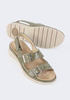 Женские сандалии Suave из натуральной кожи Mostar 12506T зелен