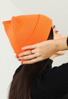 Женская шапка K-C HOHW 17724 1S оранж