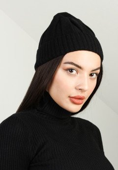 Женская шапка K-C HOHU 023123 1S черн