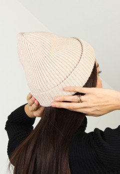 Женская шапка K-C HOHCU 01724 1S крем