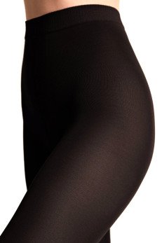 Женские теплые колготки из микрофибры 150 den Conte 8С-57СП nero