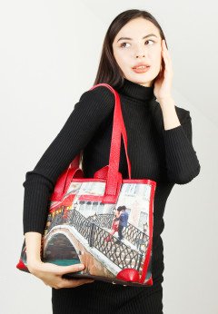 Женская сумка с ручками K-C 9585 Фелиция Пара Мост