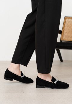 Женские лоферы K-C 41276-8-2 черн