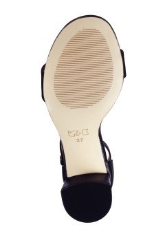 Женские босоножки черные K-C XY1833-1-1 черн