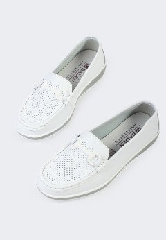 Женские мокасины с перфорацией Baden FN053-050