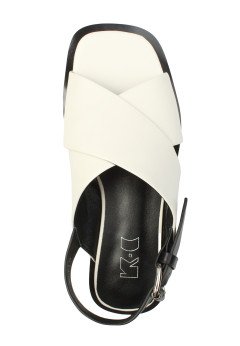 Женские босоножки K-C 2501-1-2 молочн