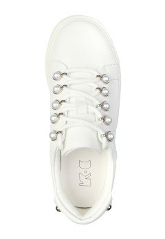 Женские кеды K-C 035-18-1 бел