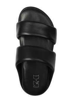 Женские сабо на платформе K-C 110-1-1 черн