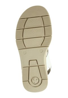 Женские босоножки белые Rieker V9255-80