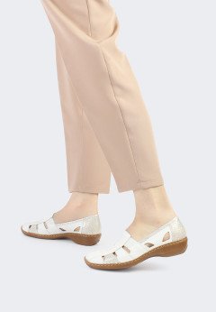 Женские летние туфли на низком каблуке Rieker 41385-80