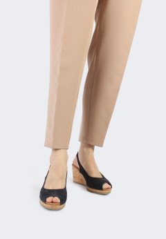 Женские босоножки синие Tamaris 1-1-28375-42-805