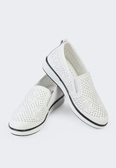 Женские слипоны на толстой подошве Baden EH115-021