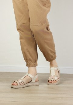 Женские сандалии бежевого цвета Baden MU272-043