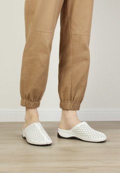 Женские сабо белые Baden FB261-010