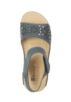 Женские босоножки синие Baden AG094-010
