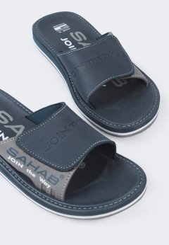 Мужские шлепанцы Sahab S533MK DK. BLUE