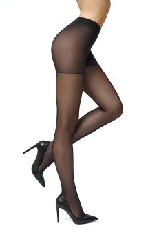 Женские полуматовые колготки MiNiMi Ideale 40 nero