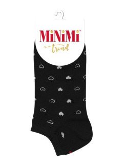 Женские укороченные носки MiNiMi 4206 nero