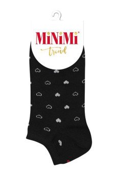Женские укороченные носки MiNiMi 4206 nero