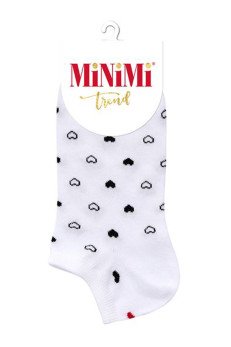 Женские укороченные носки MiNiMi 4206 bianco