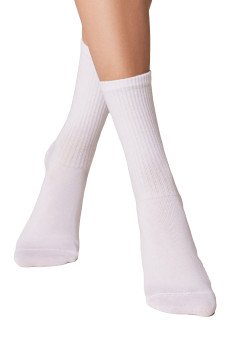 Женские удлиненные носки Conte 20С-20СП 433 бел/черн