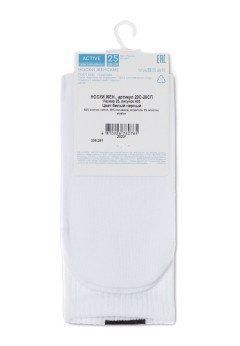 Женские удлиненные носки Conte 20С-20СП 433 бел/черн