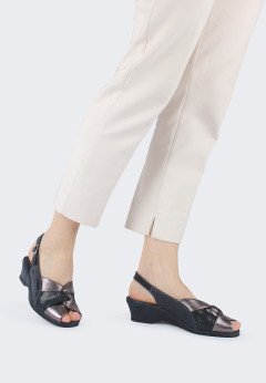 Женские босоножки синие Suave Roma 0026T син