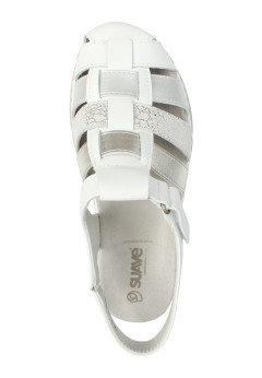 Женские сандалии Suave Mostar 12519T бел/серебро