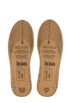 Стелька для обуви (р 35/46) Braus 9420 BRAUS стельки Korek