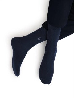 Мужские удлиненные носки OMSA ECO407 blu