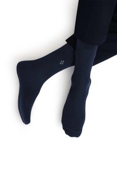 Мужские удлиненные носки OMSA ECO407 blu