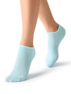 Женские укороченные носки MiNiMi 4102 blu chiaro