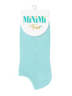Женские укороченные носки MiNiMi 4102 blu chiaro