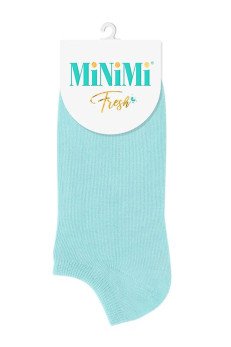 Женские укороченные носки MiNiMi 4102 blu chiaro
