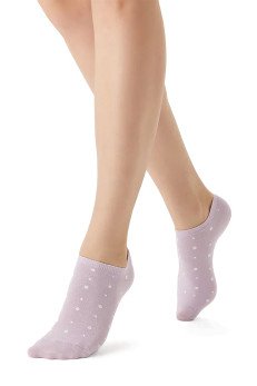 Женские укороченные носки MiNiMi 4203 lilla