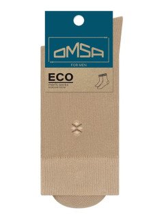 Мужские удлиненные носки OMSA ECO407 beige