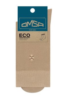Мужские удлиненные носки OMSA ECO407 beige
