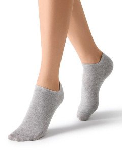 Женские укороченные носки MiNiMi 4102 grigio