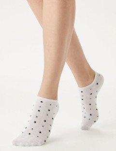 Женские укороченные носки MiNiMi 4203 bianco