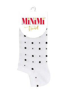 Женские укороченные носки MiNiMi 4203 bianco