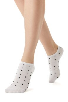 Женские укороченные носки MiNiMi 4203 bianco