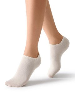 Женские укороченные носки MiNiMi 4102 latte