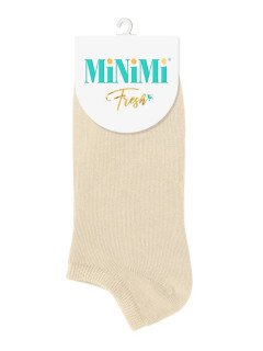 Женские укороченные носки MiNiMi 4102 latte