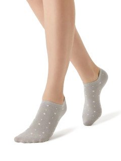 Женские укороченные носки MiNiMi 4203 grigio chiaro