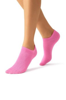 Женские укороченные носки MiNiMi 4102 rosa