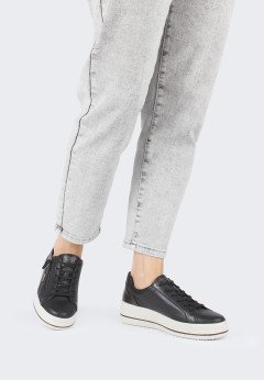 Женские кеды черные Remonte D1C01-03